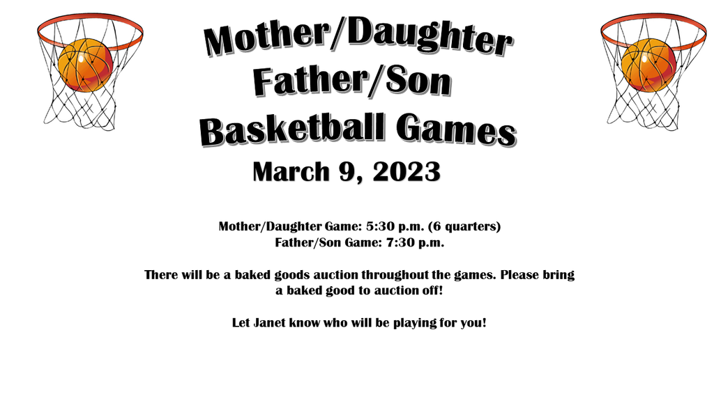 Basketball fundraiser poster. 